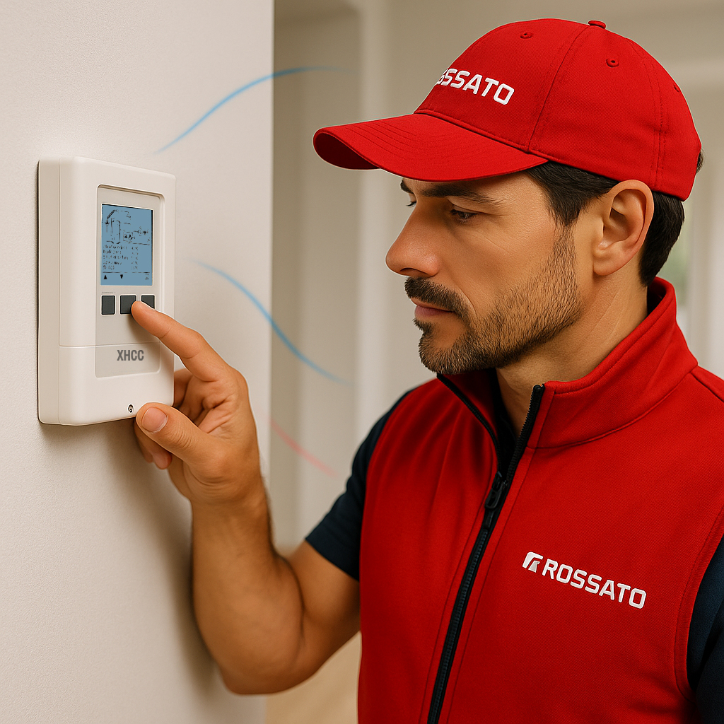 Installazione termoregolazione a Gaverina